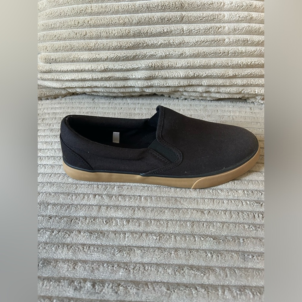 Goodfellow & Co . Black slip - on trainers